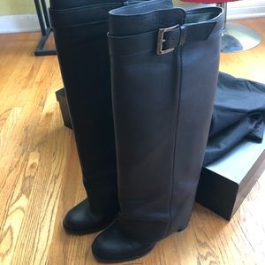 Chanel Motorcycle Boots Sz 37